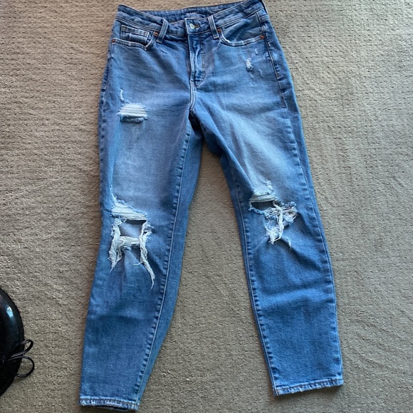 Old Navy high rise straight jeans size 6 - Picture 3 of 4